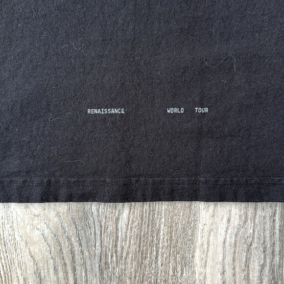 Beyonce Shirt Black Big Bey Cowboy 2023 Renaissance World Tour Tee Size Small - Picture 8 of 8